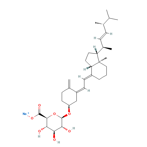 Vitamin D2 b-D-Glucuronide Sodium Salt (CAS: 85701-30-0) - Related Chemical Product