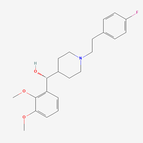 Volinanserin Hydrochloride Salt (CAS: 139290-65-6) - Chemical Structure and Molecular Formula 