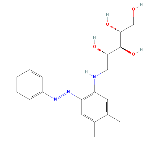 3,4-Xylyl-6-phenylazo-D-ribitylamine (CAS: 21037-26-3) - Related Chemical Product