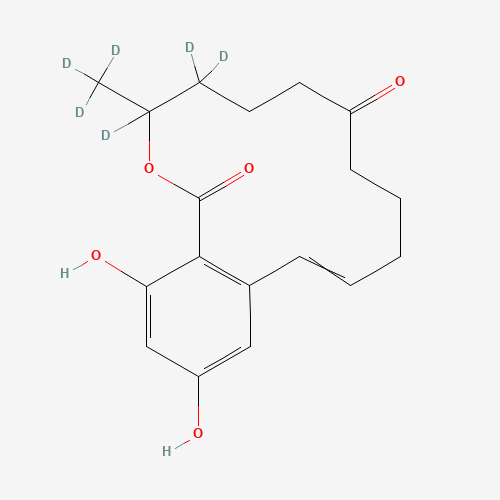 rac Zearalenone-d6 (CAS: 1185236-04-7) - Related Chemical Product