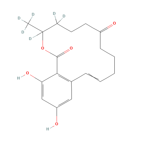rac Zearalenone-d6 (CAS: 1185236-04-7) - Related Chemical Product