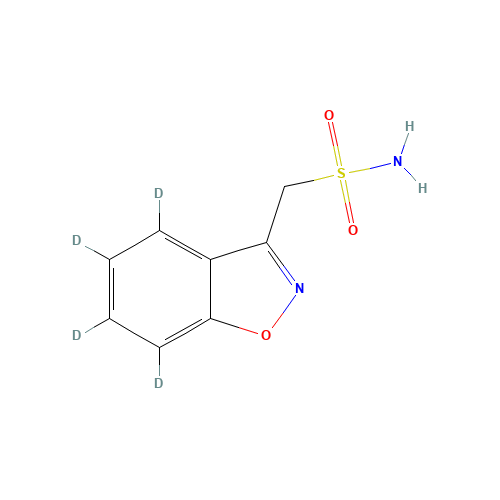 Zonisamide-d4 (CAS: 1020720-04-0) - Related Chemical Product