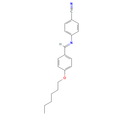 p-Hexyloxybenzylidene p-Aminobenzonitrile (CAS: 35280-78-5) - Related Chemical Product