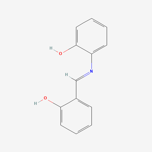 o-(o-Hydroxybenzylideneamino)phenol (CAS: 1761-56-4) - Chemical Structure and Molecular Formula 