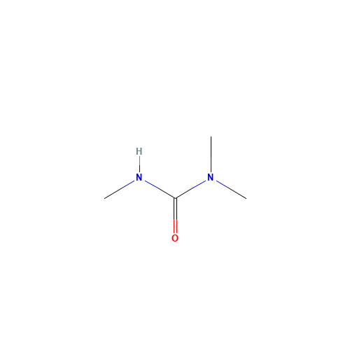 Trimethylurea (CAS: 632-14-4) - Chemical Structure and Molecular Formula 