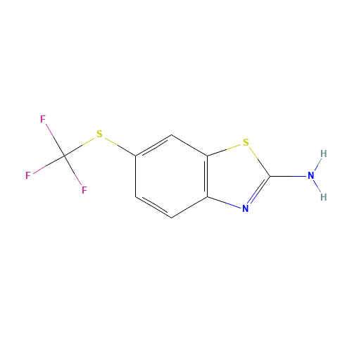 2-Amino-6-(trifluoromethylthio)benzothiazole (CAS: 326-45-4) - Related Chemical Product