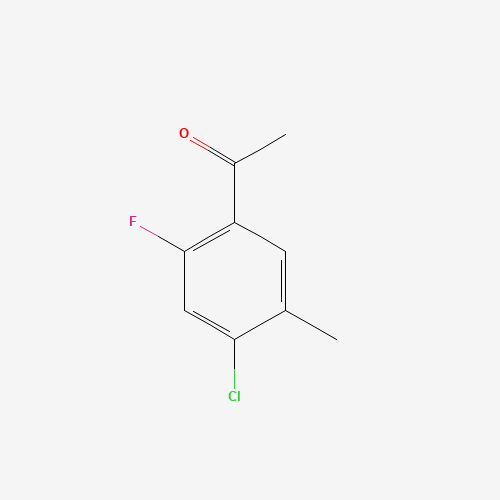 1-(4-Chloro-2-fluoro-5-methylphenyl)-1-ethanone (CAS: 177211-26-6) - Related Chemical Product