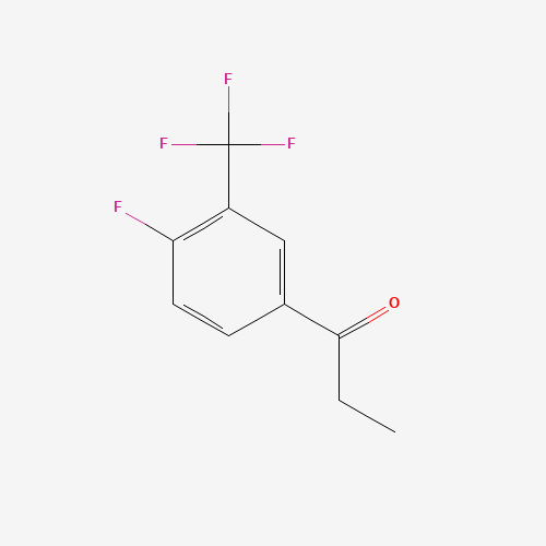 4'-Fluoro-3'-(trifluoromethyl)propiophenone (CAS: 239107-27-8) - Related Chemical Product