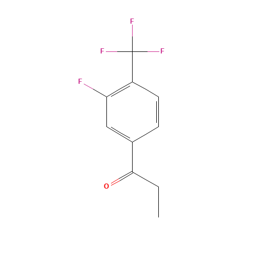 3'-Fluoro-4'-(trifluoromethyl)propiophenone (CAS: 237761-78-3) - Related Chemical Product