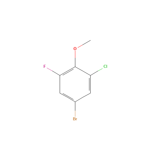 4-Bromo-2-chloro-6-fluoroanisole (CAS: 261762-34-9) - Related Chemical Product