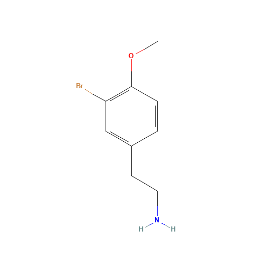 3-Bromo-4-methoxyphenethylamine (CAS: 159465-27-7) - Related Chemical Product