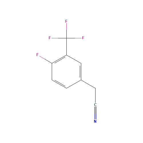 4-Fluoro-3-(trifluoromethyl)phenyl-acetonitrile (CAS: 220239-65-6) - Related Chemical Product