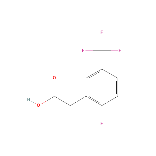 2-Fluoro-5-(trifluoromethyl)-phenylacetic acid (CAS: 220227-66-7) - Related Chemical Product