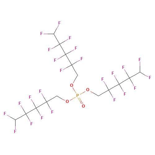 Phosphoric acid tris(1H,1H,5H-octafluoro-N-pentyl)ester (CAS: 355-86-2) - Related Chemical Product