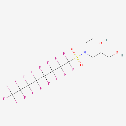 N-n-Propyl-N-(2,3-dihydroxypropyl)perfluorooctyl-sulfonamide (CAS: 2262-49-9) - Related Chemical Product