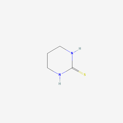 2-(1H)-Tetrahydropyrimidinethione (CAS: 2055-46-1) - Chemical Structure and Molecular Formula 