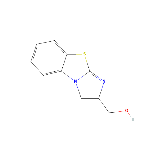 (Imidazo[2,1-b]benzothiazol-2-yl)methanol (CAS: 114095-02-2) - Chemical Structure and Molecular Formula 