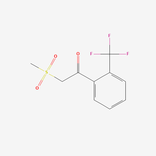 2-Methylsulfonyl-1-(2-trifluoromethylphenyl)-ethanone (CAS: 387350-34-7) - Related Chemical Product