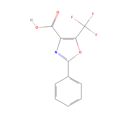 2-Phenyl-5-(trifluoromethyl)oxazole-4-carboxylic acid (CAS: 236736-23-5) - Related Chemical Product