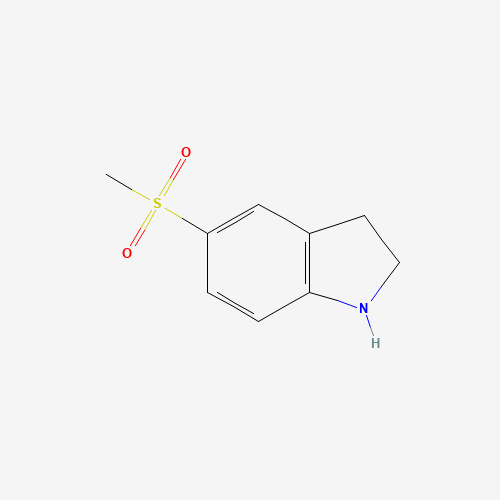 2,3-Dihydro-5-(methylsulfonyl)-(1H)-indole (CAS: 387350-92-7) - Related Chemical Product