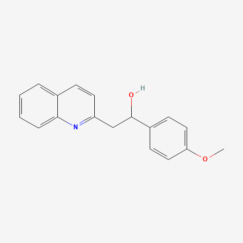1-(4-Methoxyphenyl)-2-(quinolin-2-yl)ethanol (CAS: 94004-77-0) - Related Chemical Product
