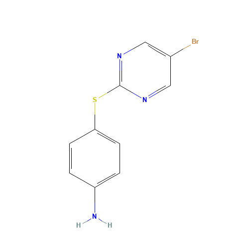 4-[(5-Bromopyrimidin-2-yl)thio]phenylamine (CAS: 849235-61-6) - Related Chemical Product