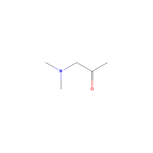 1-(Dimethylamino)-2-propanone (CAS: 15364-56-4) - Chemical Structure and Molecular Formula 