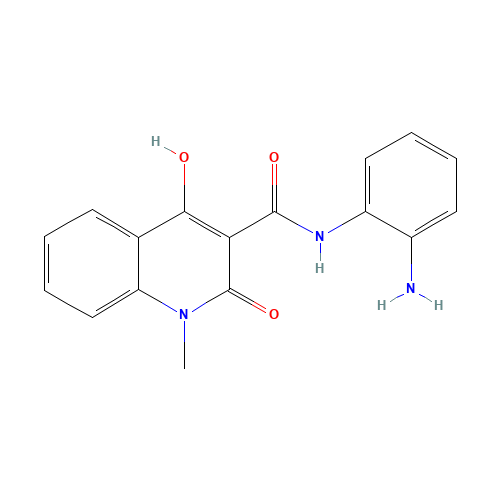 4-Hydroxy-1-methyl-2-oxo-1,2-dihydroquinoline-3-carboxylic acid (2-aminopheyl)amide (CAS: 151449-78-4) - Related Chemical Product