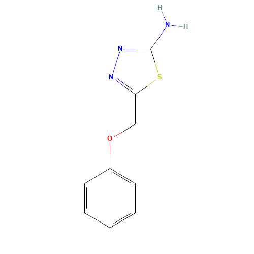 5-Phenoxymethyl-[1,3,4]thiadiazol-2-ylamine (CAS: 121068-32-4) - Related Chemical Product