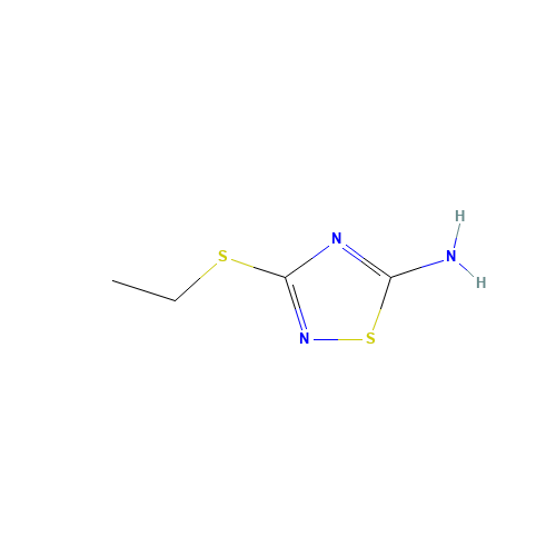 3-Ethylsulfanyl[1,2,4]thiadiazol-5-ylamine (CAS: 6913-14-0) - Related Chemical Product