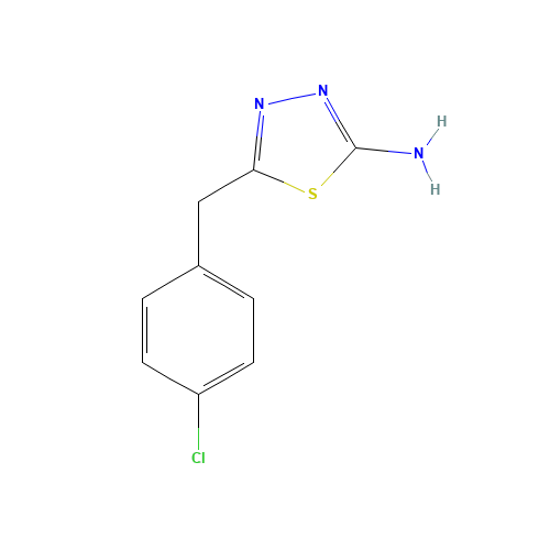 5-(4-Chlorobenzyl)[1,3,4]thiadiazol-2-ylamine (CAS: 39181-43-6) - Related Chemical Product