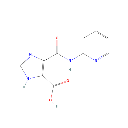 5-(Pyridin-2-ylcarbamoyl)-3H-imidazole-4-carboxylic acid (CAS: 436088-75-4) - Related Chemical Product