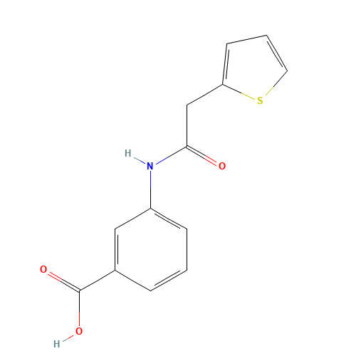 3-(2-Thiophen-2-yl-acetylamino)-benzoic acid (CAS: 206983-05-3) - Related Chemical Product