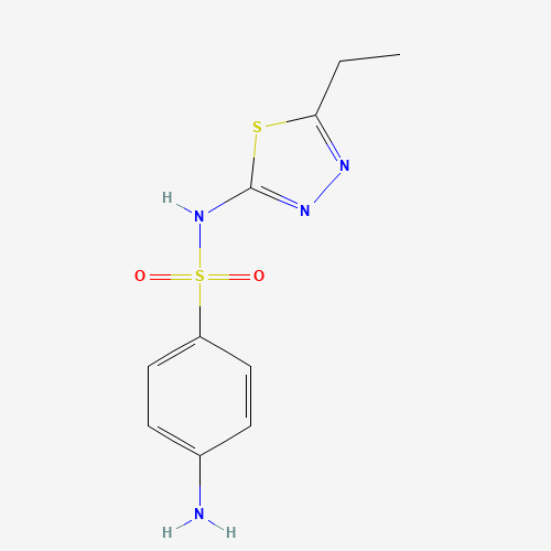 4-Amino-N-(5-ethyl-[1,3,4]thiadiazol-2-yl)-benzene sulfonamide (CAS: 94-19-9) - Related Chemical Product