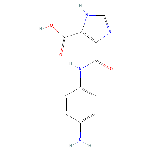 5-(4-Amino-phenylcarbamoyl)-3H-imidazole-4-carboxylic acid (CAS: 436688-52-7) - Related Chemical Product