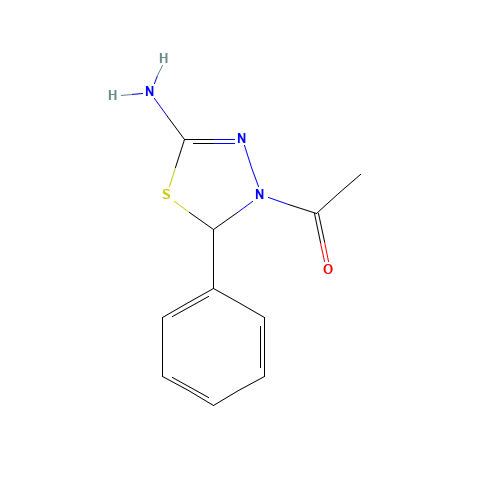 1-(5-Amino-2-phenyl-[1,3,4]thiadiazol-3-yl)-ethanone (CAS: 62236-09-3) - Related Chemical Product
