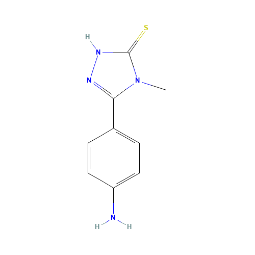 5-(4-Amino-phenyl)-4-methyl-4H-[1,2,4]triazole-3-thiol (CAS: 149622-77-5) - Related Chemical Product