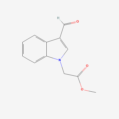 (3-Formyl-indol-1-yl)-acetic acid methyl ester (CAS: 351015-73-1) - Related Chemical Product