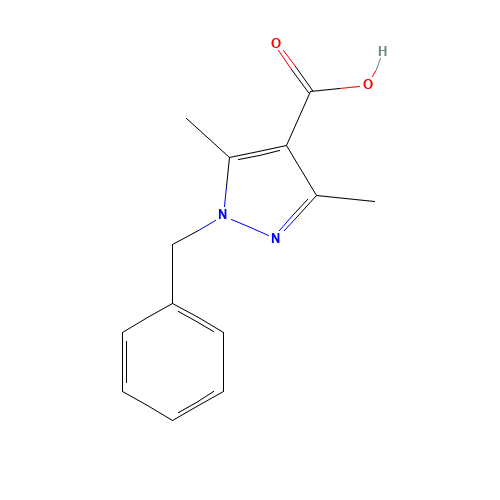 1-Benzyl-3,5-dimethyl-1H-pyrazole-4-carboxylic acid (CAS: 108444-25-3) - Related Chemical Product