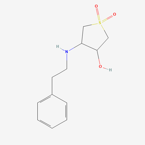 1,1-Dioxo-4-phenethylamino-tetrahydro-1lambda*6*-thiophen-3-ol (CAS: 347364-75-4) - Related Chemical Product