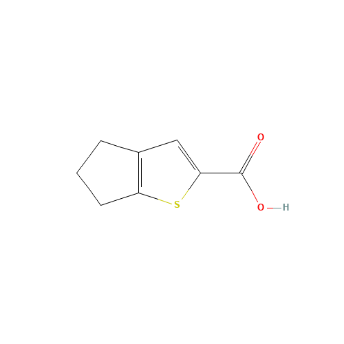 5,6-Dihydro-4H-cyclopenta[b]thiophene-2-carboxylic acid (CAS: 40133-06-0) - Related Chemical Product