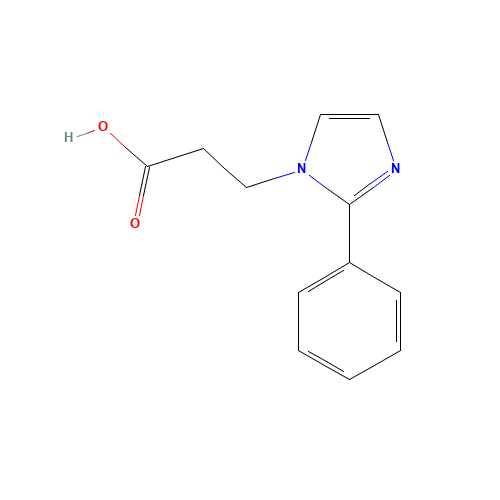 3-(2-Phenyl-imidazol-1-yl)-propionic acid (CAS: 53660-14-3) - Related Chemical Product