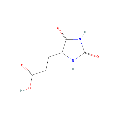 3-(2,5-Dioxo-imidazolidin-4-yl)-propionic acid (CAS: 5624-26-0) - Related Chemical Product