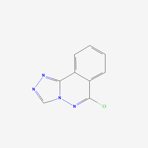 6-Chloro-[1,2,4]triazolo[3,4-a]phthalazine (CAS: 52494-53-8) - Chemical Structure and Molecular Formula 