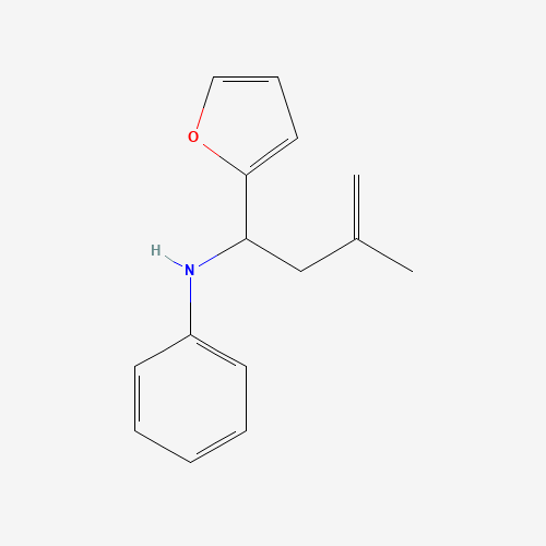 (1-Furan-2-yl-3-methyl-but-3-enyl)-phenyl-amine (CAS: 354552-07-1) - Related Chemical Product