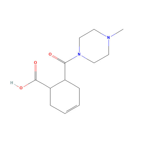6-(4-Methyl-piperazine-1-carbonyl)-cyclohex-3-enecarboxylic acid (CAS: 436087-12-6) - Related Chemical Product