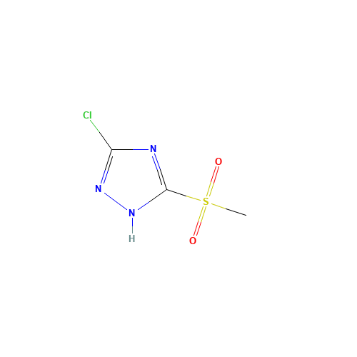 3-Chloro-5-methanesulfonyl-1H-[1,2,4]triazole (CAS: 346631-06-9) - Related Chemical Product