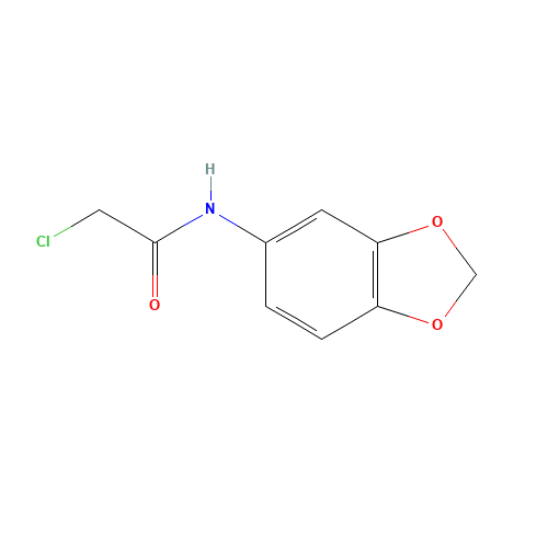 N-(1,3-Benzodioxol-5-yl)-2-chloroacetamide (CAS: 227199-07-7) - Related Chemical Product