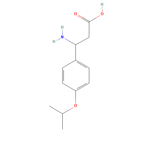 3-Amino-3-(4-isopropoxy-phenyl)-propionic acid (CAS: 311321-19-4) - Related Chemical Product