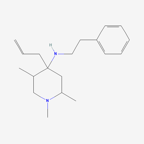 (4-Allyl-1,2,5-trimethyl-piperidin-4-yl)-phenethyl-amine (CAS: 436811-32-4) - Related Chemical Product
